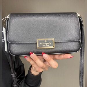 Kate Spade Elegant Black Crossbody Bag